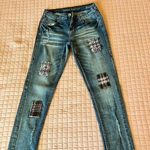 Cowgirl Tuff Skinny Jeans